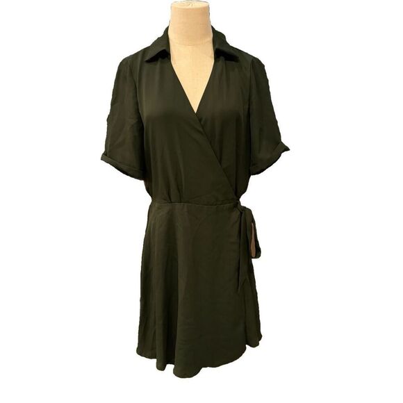 Vince Camuto wrap dress sz Medium - Picture 7 of 9